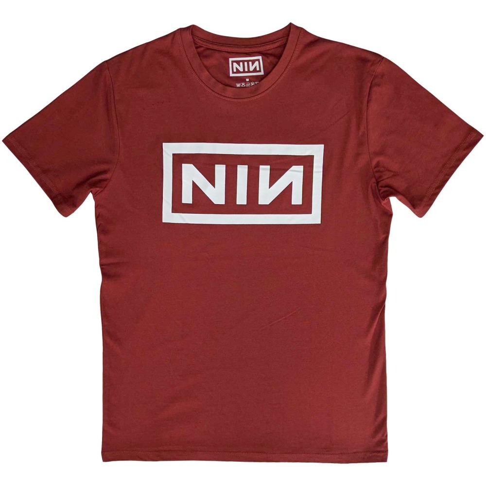 Nine Inch Nails - Classic Logo Herren TShirt - Rot
